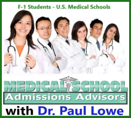 F-1 Students to US medical schools